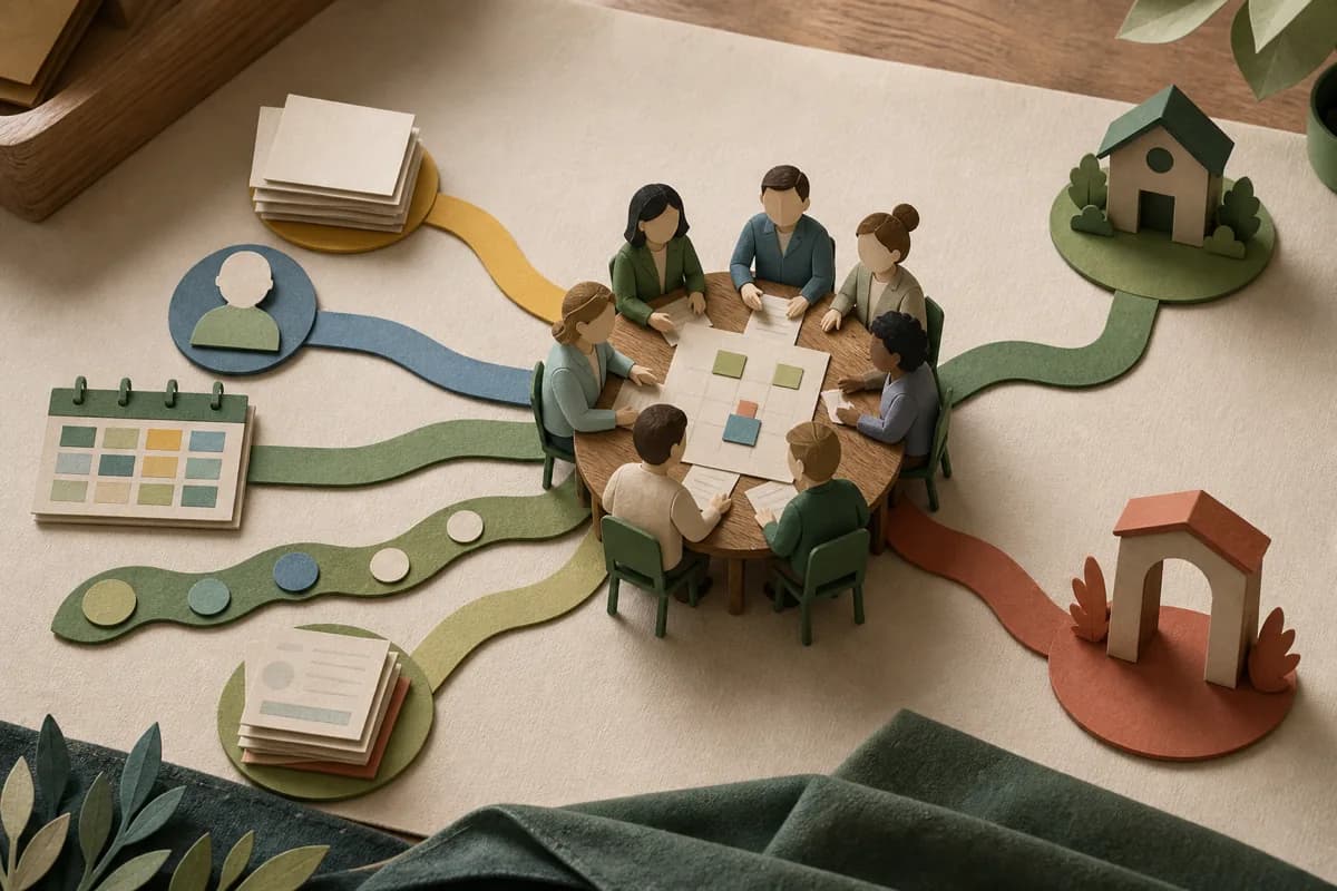 Paper-cut health, attendance, plan, timetable and staff-cover evidence reaches a human review table with separate review and escalation routes