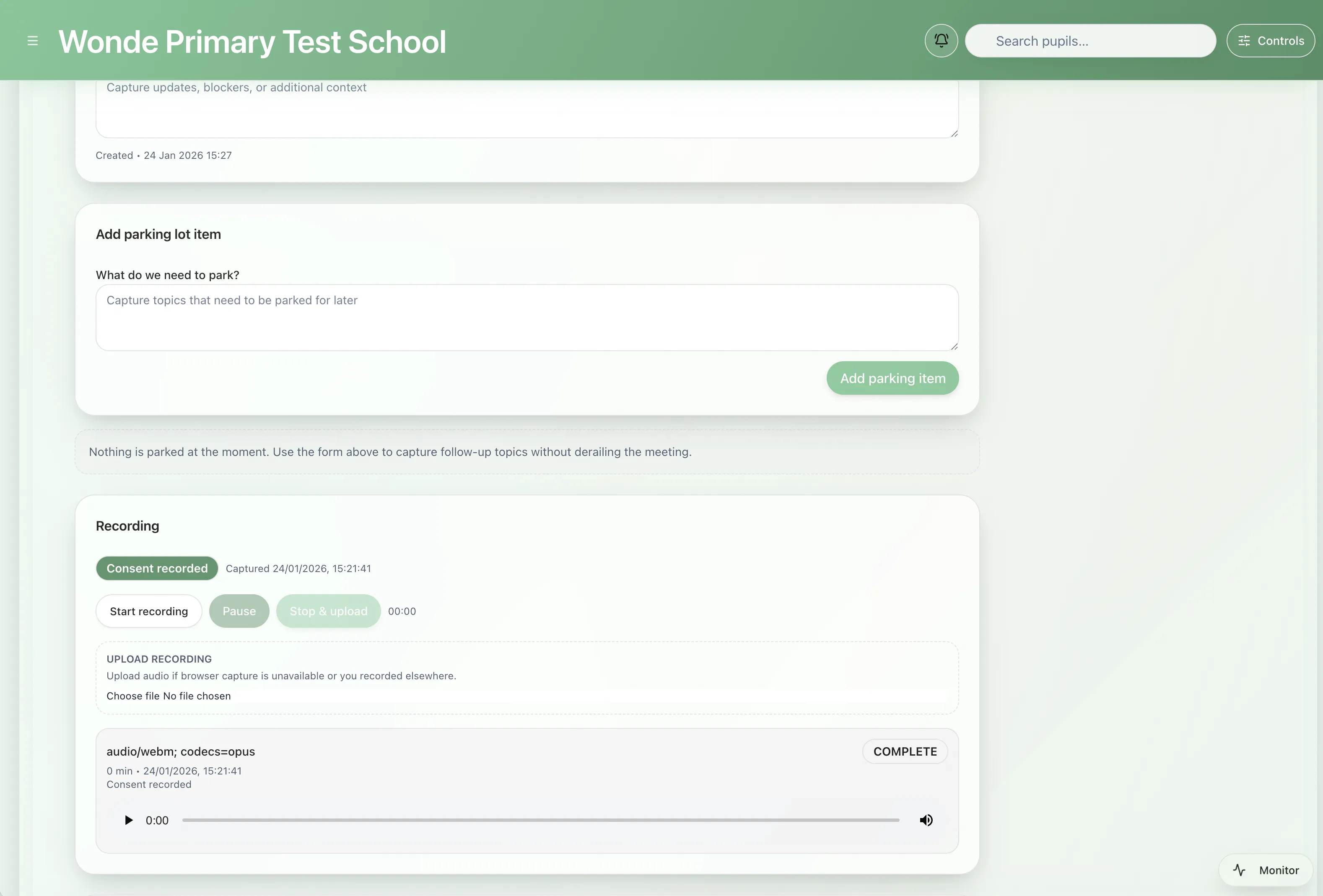 Actions and accountability