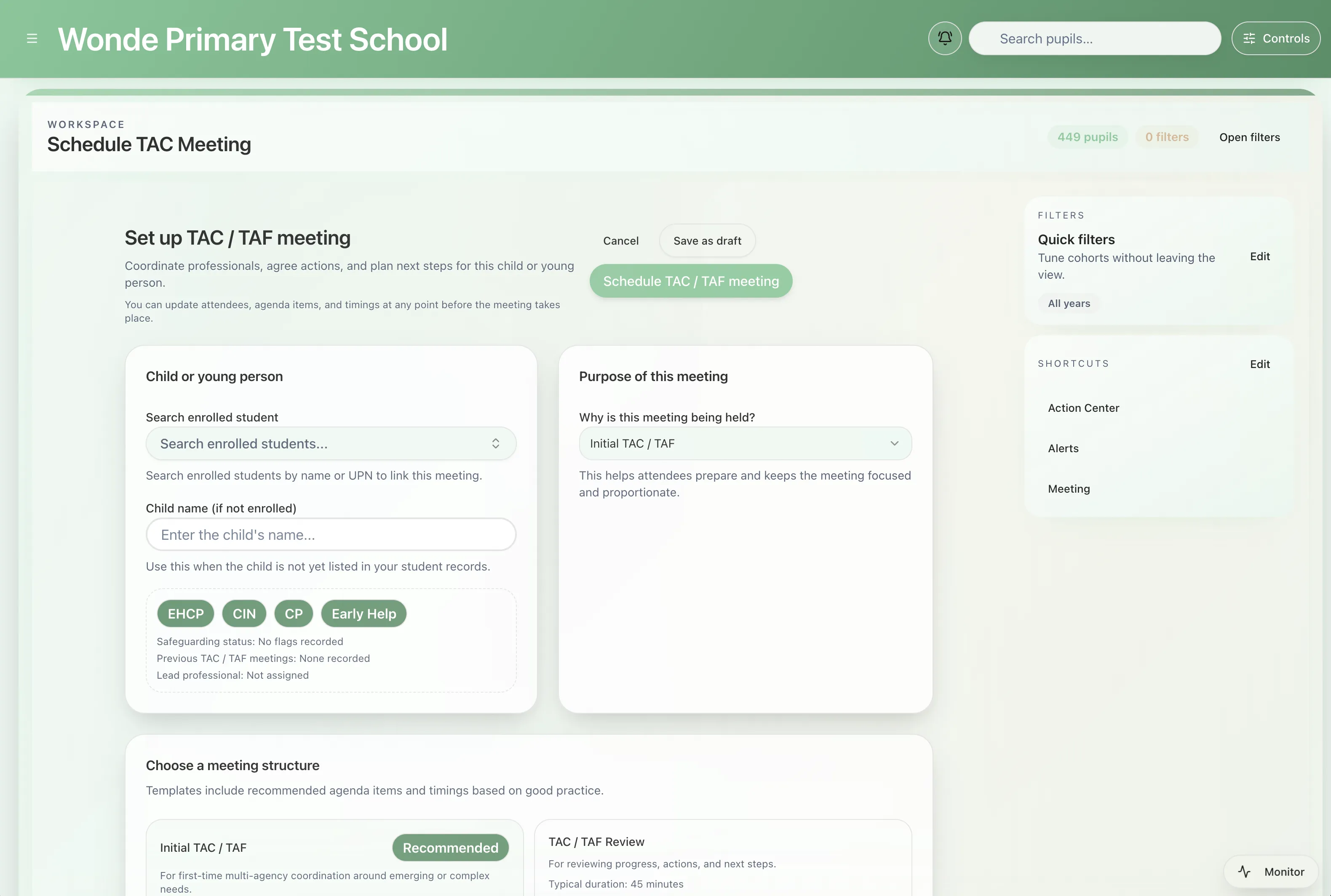Full TAC/TAF Planner