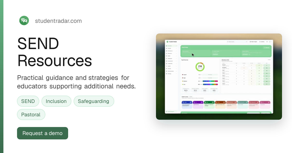 SEND Resources | Student Radar